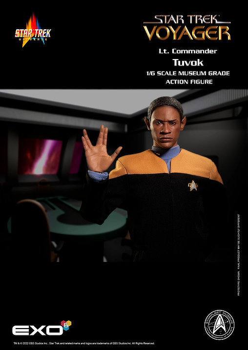 Star Trek - Voyager: Lt. Commander Tuvok, 1/6 Figur von EXO-6