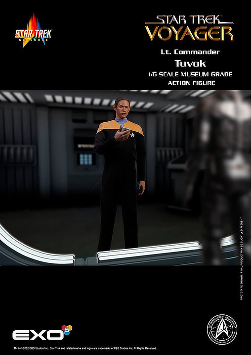 Star Trek - Voyager: Lt. Commander Tuvok, 1/6 Figur von EXO-6