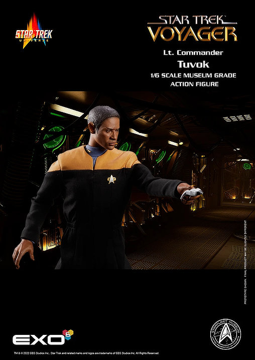 Star Trek - Voyager: Lt. Commander Tuvok, 1/6 Figur von EXO-6