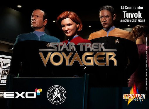 Star Trek - Voyager: Lt. Commander Tuvok, 1/6 Figur von EXO-6