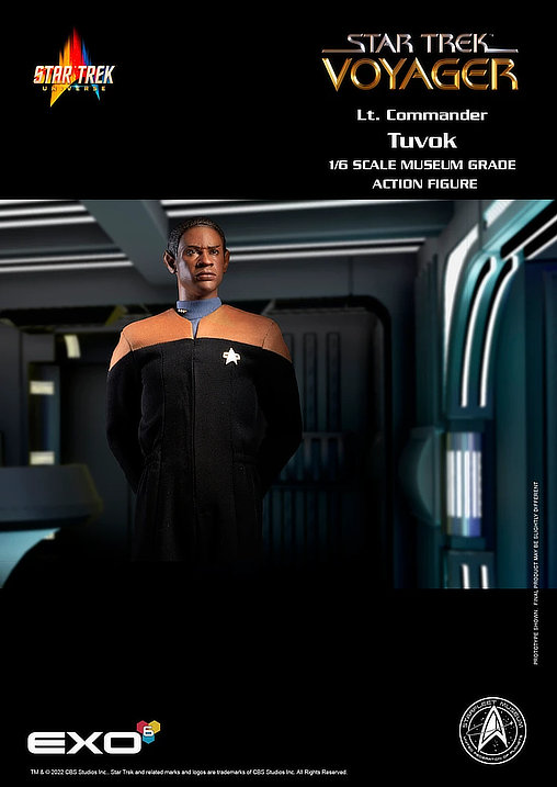 Star Trek - Voyager: Lt. Commander Tuvok, 1/6 Figur von EXO-6