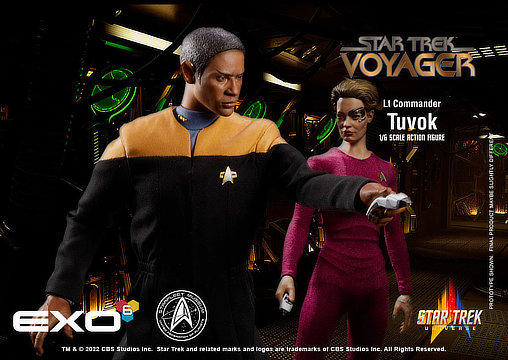Star Trek - Voyager: Lt. Commander Tuvok, 1/6 Figur von EXO-6