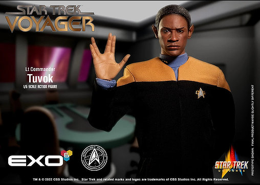 Star Trek - Voyager: Lt. Commander Tuvok, 1/6 Figur von EXO-6