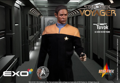 Star Trek - Voyager: Lt. Commander Tuvok, 1/6 Figur von EXO-6