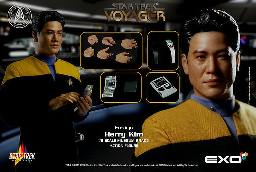 Star Trek - Voyager: Ensign Harry Kim, 1/6 Figur von EXO-6