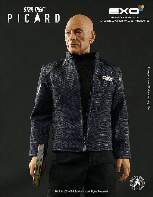Star Trek - Picard: Admiral Jean-Luc Picard, 1/6 Figur von EXO-6