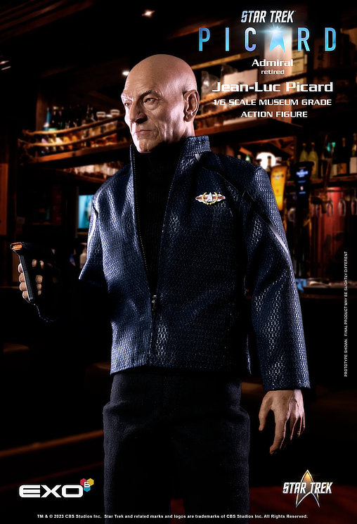 Star Trek - Picard: Admiral Jean-Luc Picard, 1/6 Figur von EXO-6
