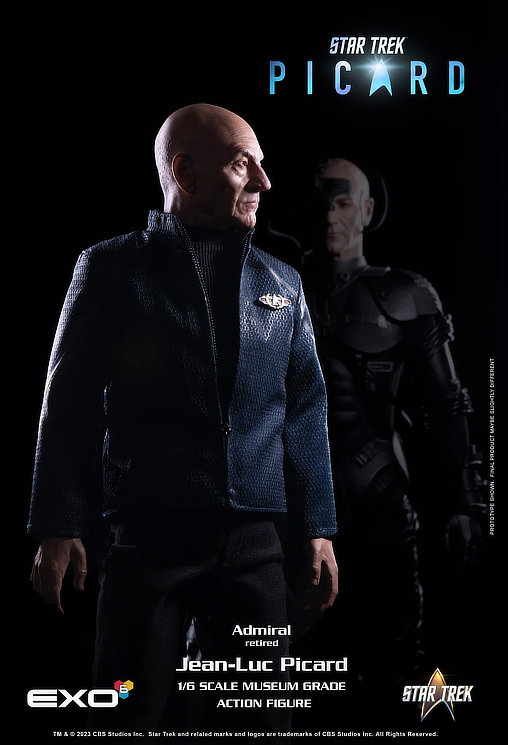Star Trek - Picard: Admiral Jean-Luc Picard, 1/6 Figur von EXO-6