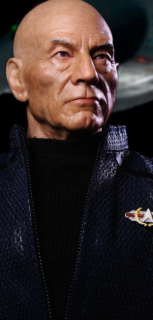 Star Trek - Picard: Admiral Jean-Luc Picard, 1/6 Figur von EXO-6