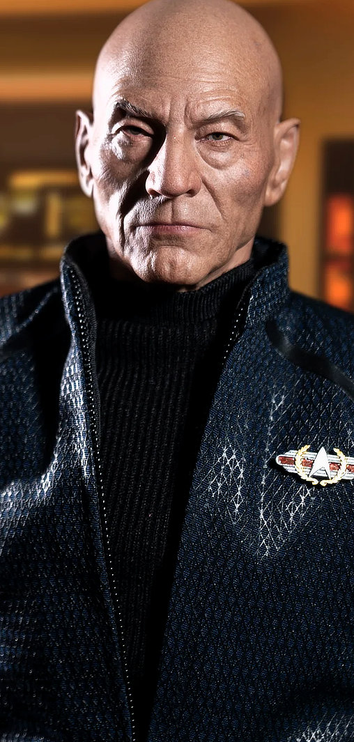 Star Trek - Picard: Admiral Jean-Luc Picard, 1/6 Figur von EXO-6