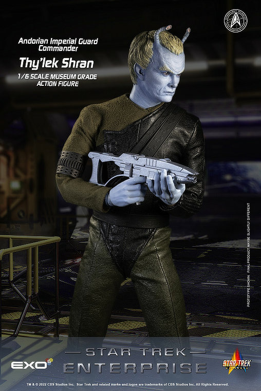 Star Trek - Enterprise: Thylek Shran, 1/6 Figur von EXO-6