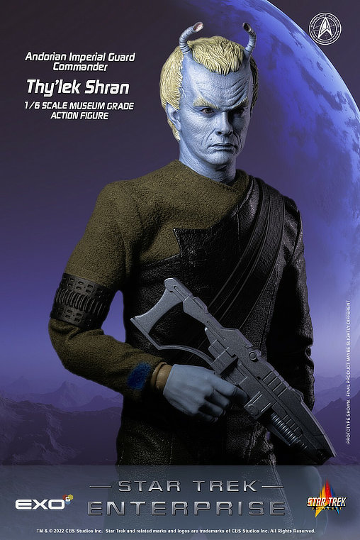 Star Trek - Enterprise: Thylek Shran, 1/6 Figur von EXO-6