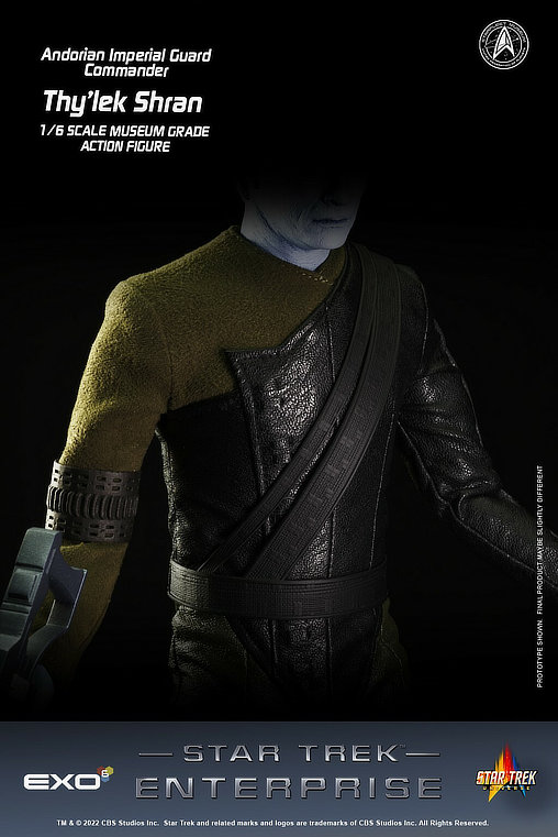 Star Trek - Enterprise: Thylek Shran, 1/6 Figur von EXO-6