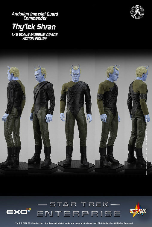 Star Trek - Enterprise: Thylek Shran, 1/6 Figur von EXO-6