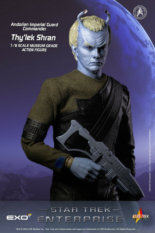 Star Trek - Enterprise: Thylek Shran, 1/6 Figur ... https://spaceart.de/produkte/st025-star-trek-thylek-shran-figur-exo-6.php