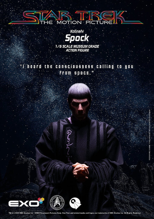 Star Trek - The Motion Picture: Kolinahr Spock, 1/6 Figur von EXO-6