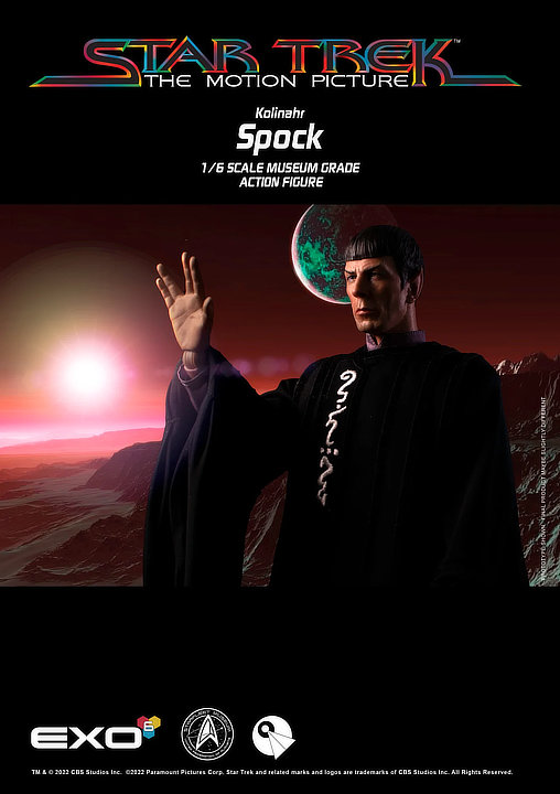 Star Trek - The Motion Picture: Kolinahr Spock, 1/6 Figur von EXO-6