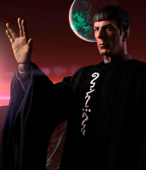 Star Trek - The Motion Picture: Kolinahr Spock, 1/6 Figur von EXO-6