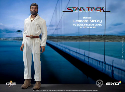 Star Trek - The Motion Picture: Dr. Leonard Bones McCoy, 1/6 Figur von EXO-6