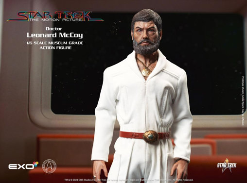Star Trek - The Motion Picture: Dr. Leonard Bones McCoy, 1/6 Figur von EXO-6