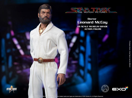 Star Trek - The Motion Picture: Dr. Leonard Bones McCoy, 1/6 Figur von EXO-6