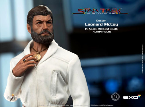 Star Trek - The Motion Picture: Dr. Leonard Bones McCoy, 1/6 Figur von EXO-6