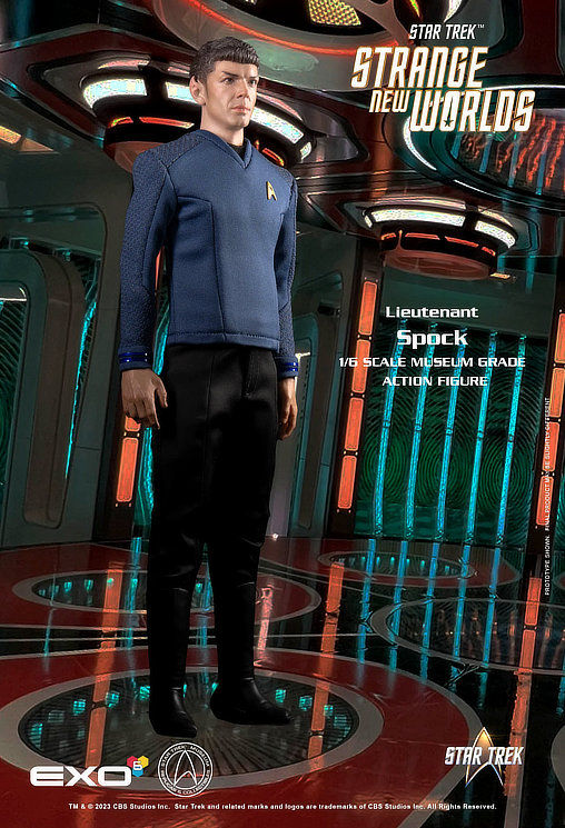 Star Trek - Strange New Worlds: Lieutenant Spock, 1/6 Figur von EXO-6