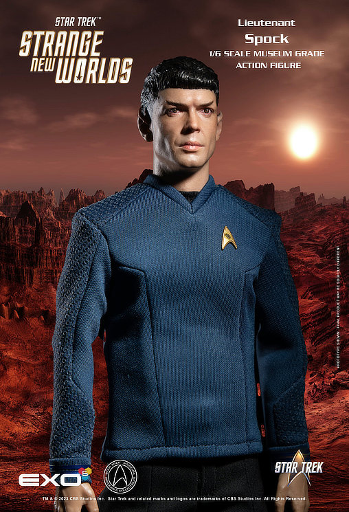 Star Trek - Strange New Worlds: Lieutenant Spock, 1/6 Figur von EXO-6
