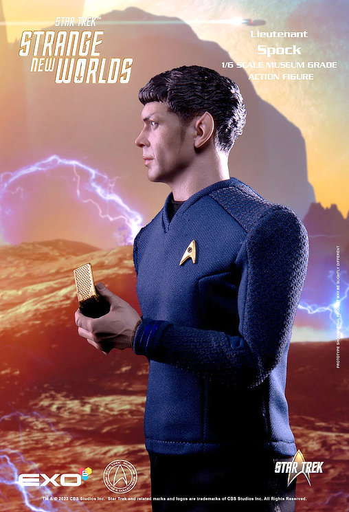 Star Trek - Strange New Worlds: Lieutenant Spock, 1/6 Figur von EXO-6