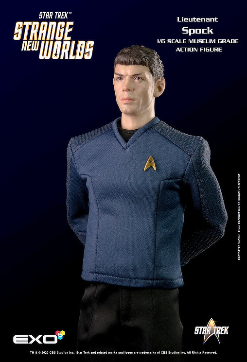 Star Trek - Strange New Worlds: Lieutenant Spock, 1/6 Figur von EXO-6