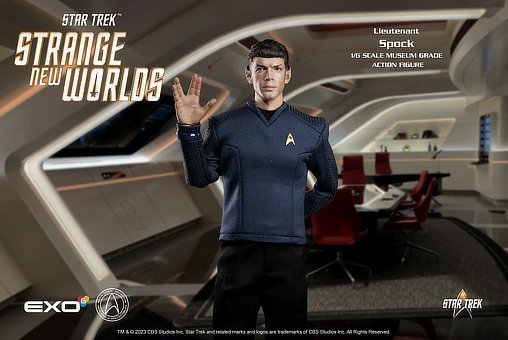 Star Trek - Strange New Worlds: Lieutenant Spock, 1/6 Figur von EXO-6