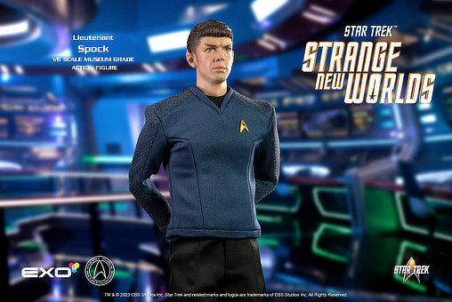 Star Trek - Strange New Worlds: Lieutenant Spock, 1/6 Figur von EXO-6