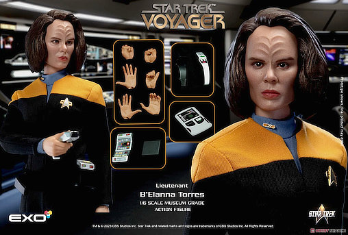 Star Trek - Voyager: Lt. B’Elanna Torres, 1/6 Figur von EXO-6