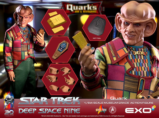 Star Trek - Deep Space Nine: Quark, 1/6 Figur von EXO-6
