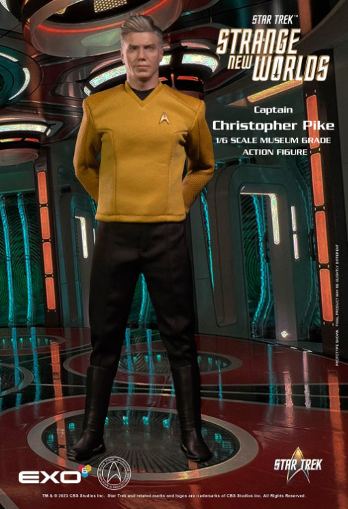 Star Trek - Strange New Worlds: Captain Christopher Pike, 1/6 Figur von EXO-6
