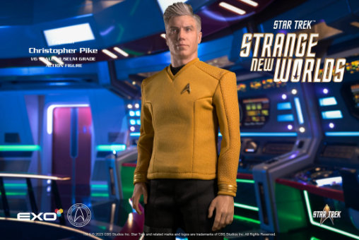 Star Trek - Strange New Worlds: Captain Christopher Pike, 1/6 Figur von EXO-6