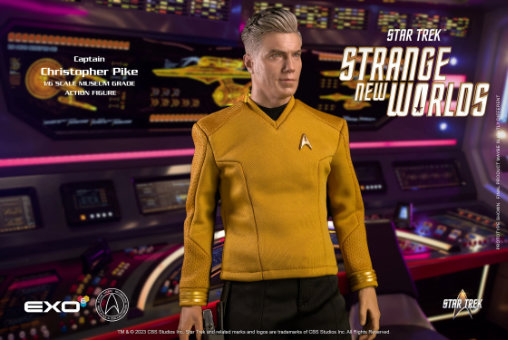 Star Trek - Strange New Worlds: Captain Christopher Pike, 1/6 Figur von EXO-6