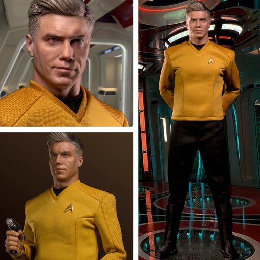 Star Trek - Strange New Worlds: Captain Christopher Pike, Typ: 1/6 Figur