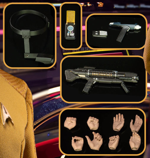 Star Trek - Strange New Worlds: Captain Christopher Pike, 1/6 Figur von EXO-6