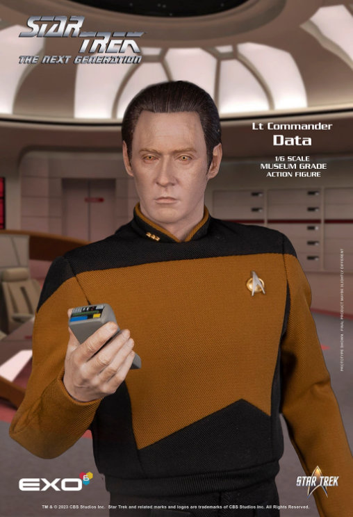 Star Trek - The Next Generation: Commander Data - Standard Version, 1/6 Figur von EXO-6