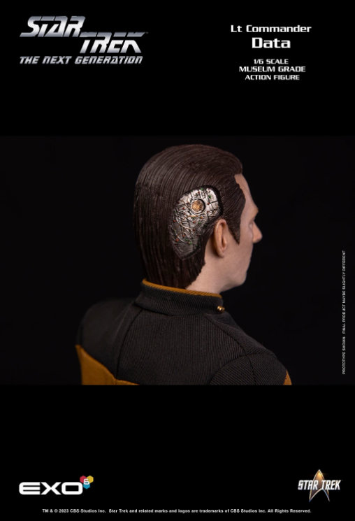 Star Trek - The Next Generation: Commander Data - Standard Version, 1/6 Figur von EXO-6