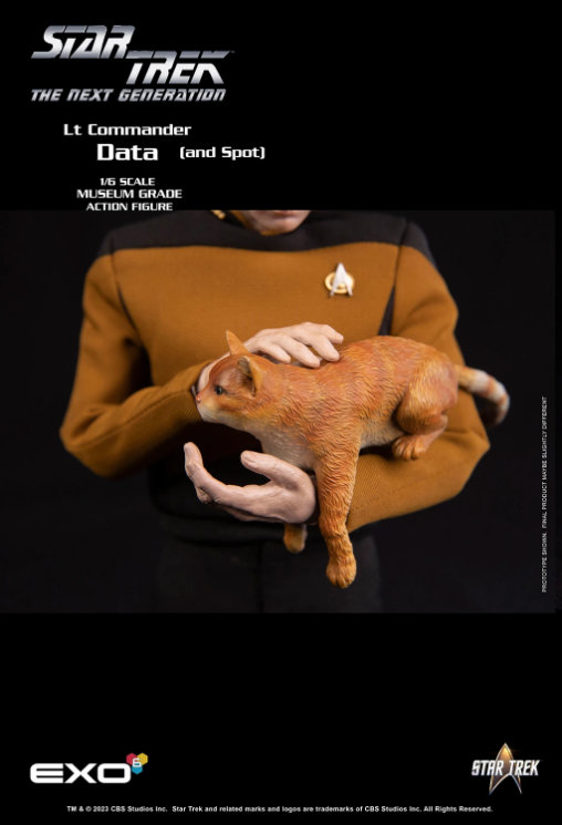 Star Trek - The Next Generation: Commander Data - Standard Version, 1/6 Figur von EXO-6
