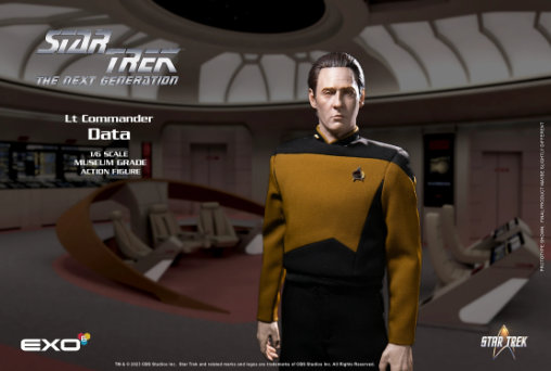 Star Trek - The Next Generation: Commander Data - Standard Version, 1/6 Figur von EXO-6