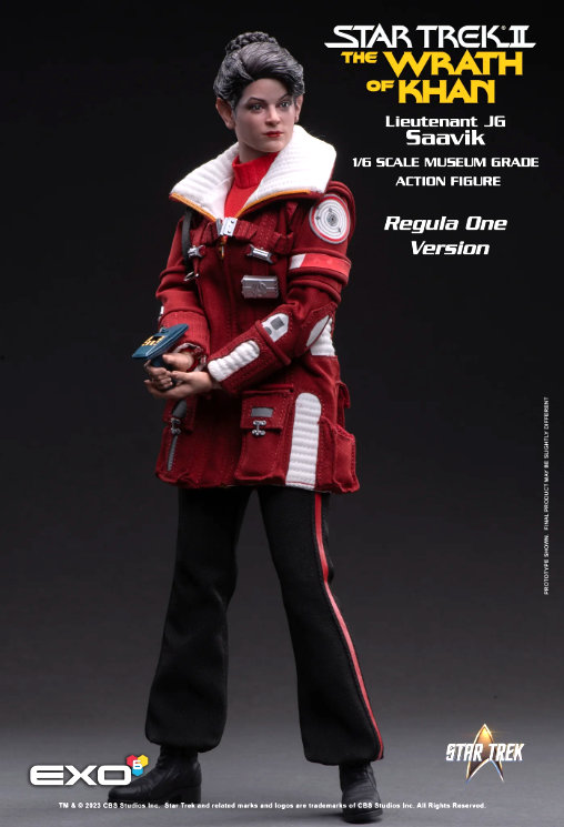 Star Trek - The Wrath of Khan: Lieutenant Saavik - Regula One Version, 1/6 Figur von EXO-6