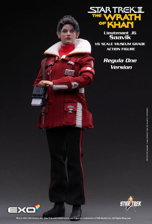 Star Trek - The Wrath of Khan: Lieutenant Saavik - Regula One Version, 1/6 Figur von EXO-6