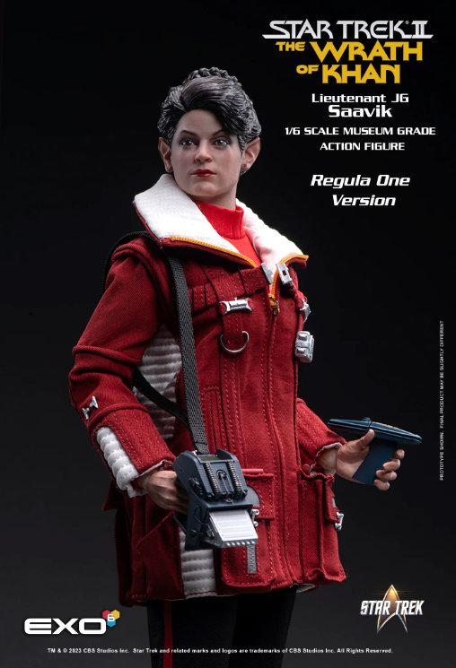 Star Trek - The Wrath of Khan: Lieutenant Saavik - Regula One Version, 1/6 Figur von EXO-6