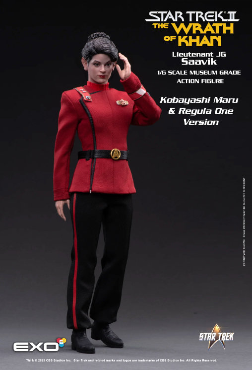 Star Trek - The Wrath of Khan: Lieutenant Saavik - Regula One Version, 1/6 Figur von EXO-6
