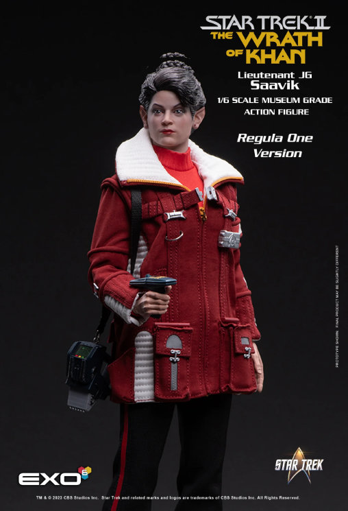 Star Trek - The Wrath of Khan: Lieutenant Saavik - Regula One Version, 1/6 Figur von EXO-6