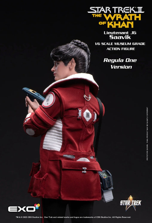 Star Trek - The Wrath of Khan: Lieutenant Saavik - Regula One Version, 1/6 Figur von EXO-6