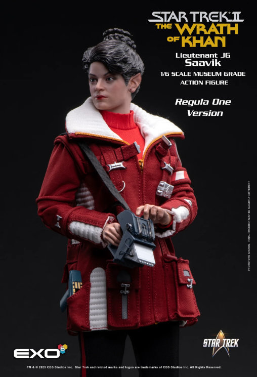 Star Trek - The Wrath of Khan: Lieutenant Saavik - Regula One Version, 1/6 Figur von EXO-6